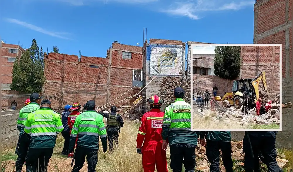 Puno. Policías y bomberos trabajaron varias horas para recuperar cuerpos. Foto: composición LR/Liubomir Fernández Puno. Policías y bomberos trabajaron varias horas para recuperar cuerpos. Foto: composición LR/Liubomir Fernández