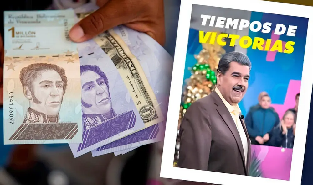 El Bono Tiempos de Victorias podría llegar como el Primer Bono Especial de diciembre. Foto: composición LR/EFE/Patria