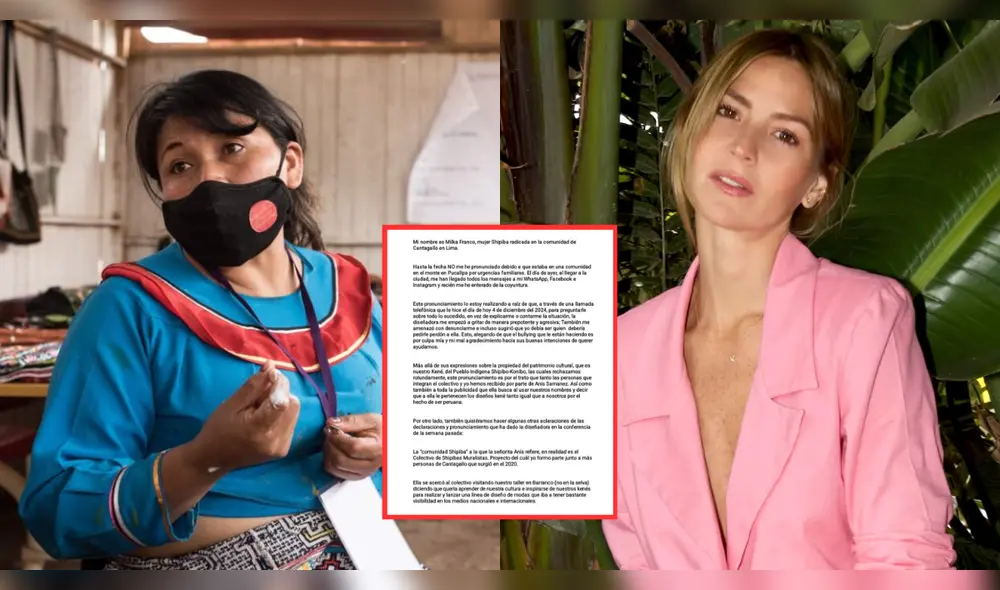 Milka Franco desmiente los comentarios de Anis Samanez, revelando el verdadero monto pagado por la diseñadora. Foto: Composición LR/Instagram