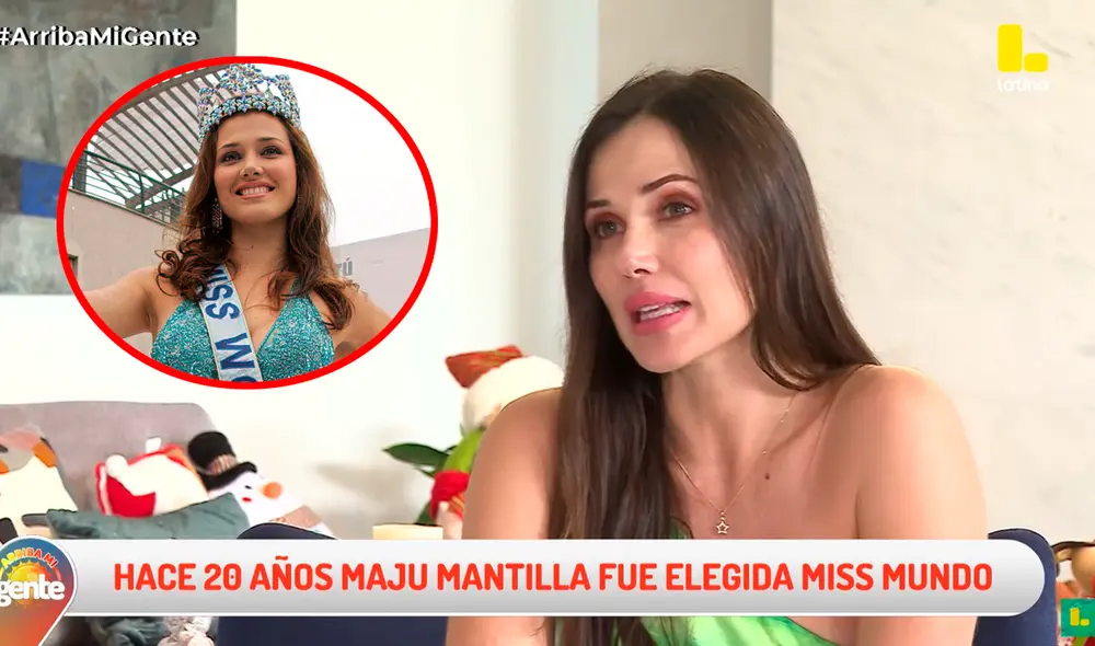 Maju Mantilla fue coronada como Miss Mundo hace dos décadas. Foto: captura/Latina