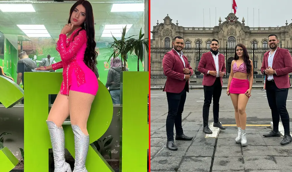 ‘La chama de la cumbia’ brilla en los escenarios con temas de Corazón Serrano y Grupo 5. Facebook