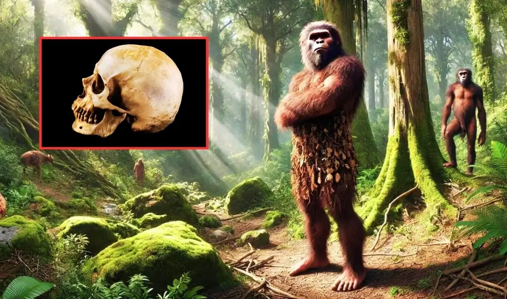 Los orígenes de la evolución humana sigue siendo un enigma para la ciencia. Foto: Composición LR / Muy interesante / National Geographic. Los orígenes de la evolución humana sigue siendo un enigma para la ciencia. Foto: Composición LR / Muy interesante / National Geographic.