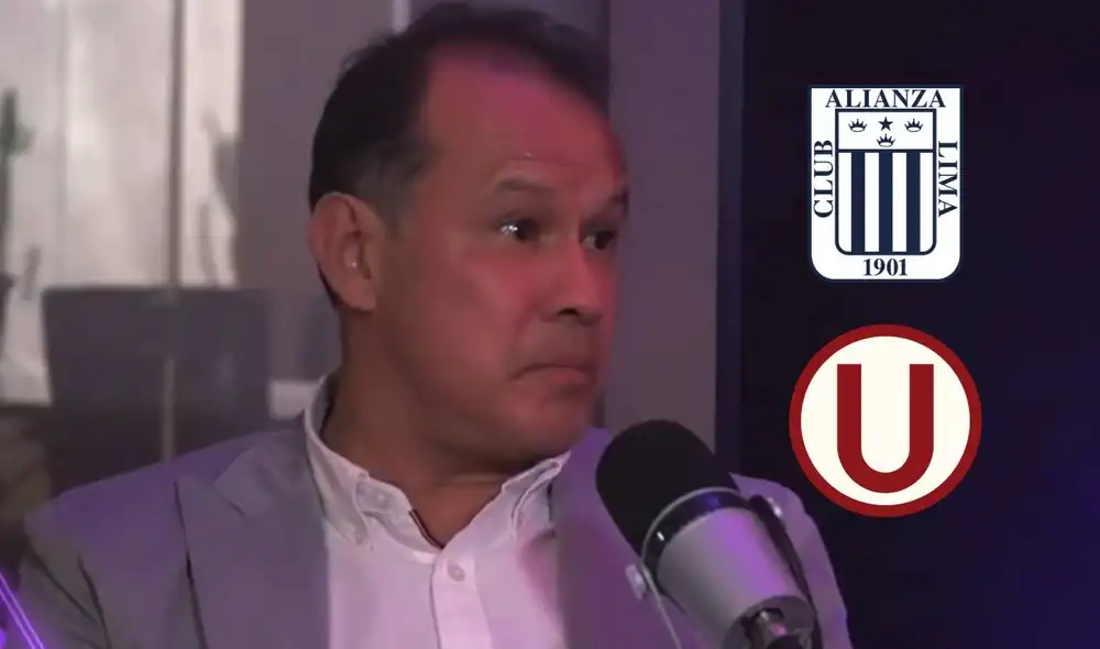 Juan Reynoso se formó en las divisiones menores de Alianza Lima. Foto: composición LR/captura de ‘Hi! Sports’ Juan Reynoso se formó en las divisiones menores de Alianza Lima. Foto: composición LR/captura de ‘Hi! Sports’