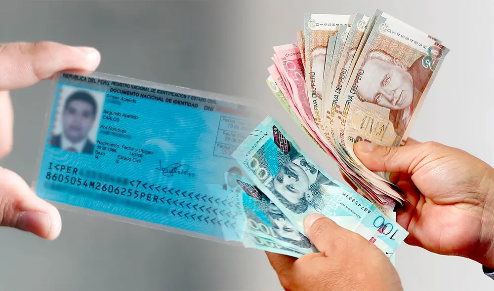 El DNI habilita a los bancos a seguir tus gastos y registrar tus deudas con facilidad. Foto: composición LR  / Andina