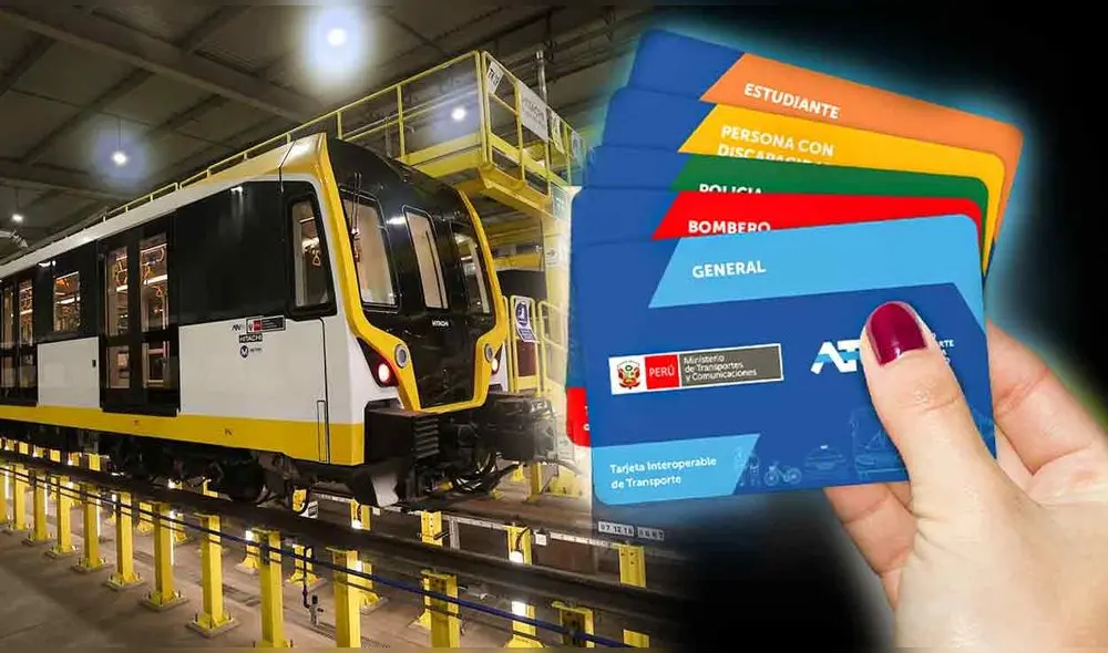 Las tarjeta de la Línea 2 del Metro de Lima podrán adquirirse en estaciones del tren. Foto: composición LR/Andina