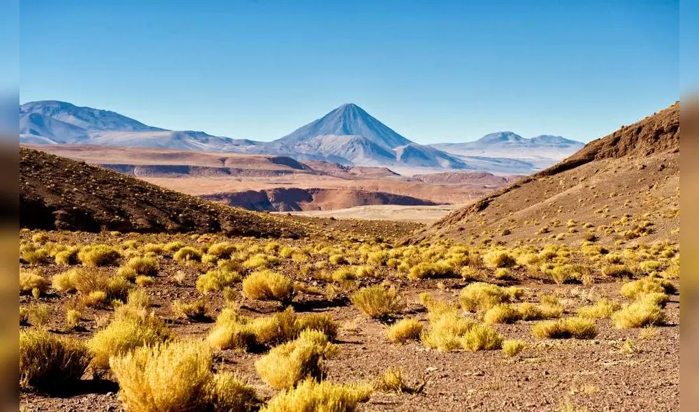 El desierto de Atacama es el lugar con la luz solar más intensa del planeta. Foto: National Geographic en Español. El desierto de Atacama es el lugar con la luz solar más intensa del planeta. Foto: National Geographic en Español.
