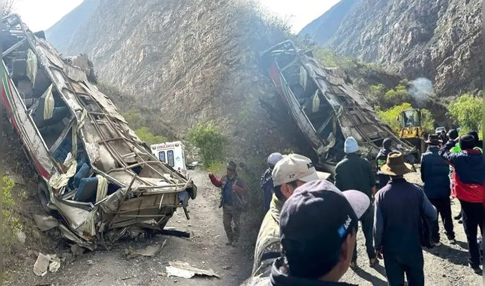Accidente de tránsito tuvo consecuencias fatales en Áncash. Foto: composición LR/Claudia Beltrán/Andina