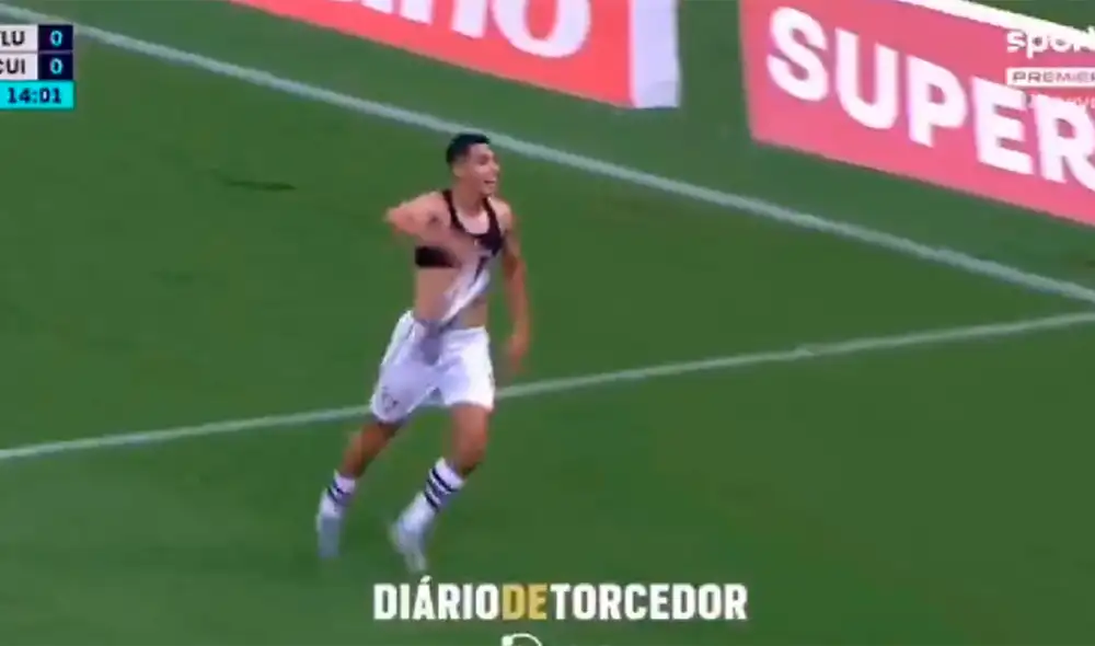 Kevin Serna fichó por Fluminense tras su paso por Alianza Lima. Foto: captura de SportTV