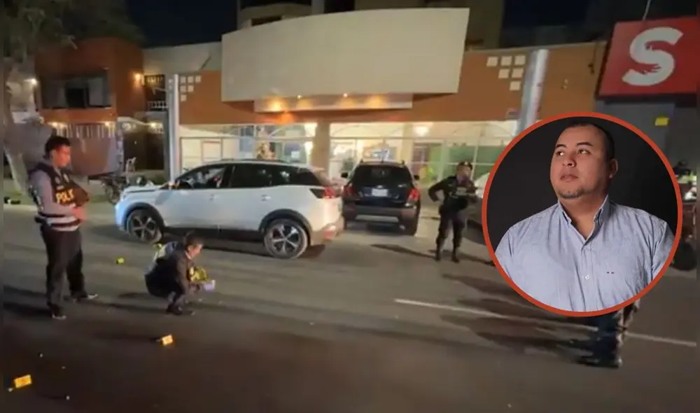 Sicarios acribillan a empresario trujillano a bordo de su camioneta. Foto: composición LR/Claudia Beltrán/Difusión