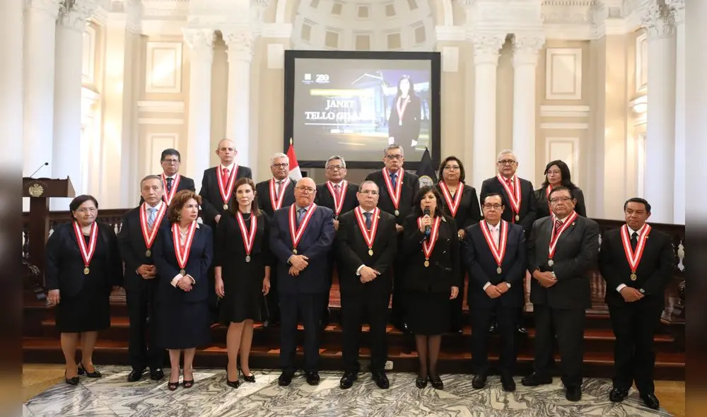 Corte Suprema, los 18 jueces supremos