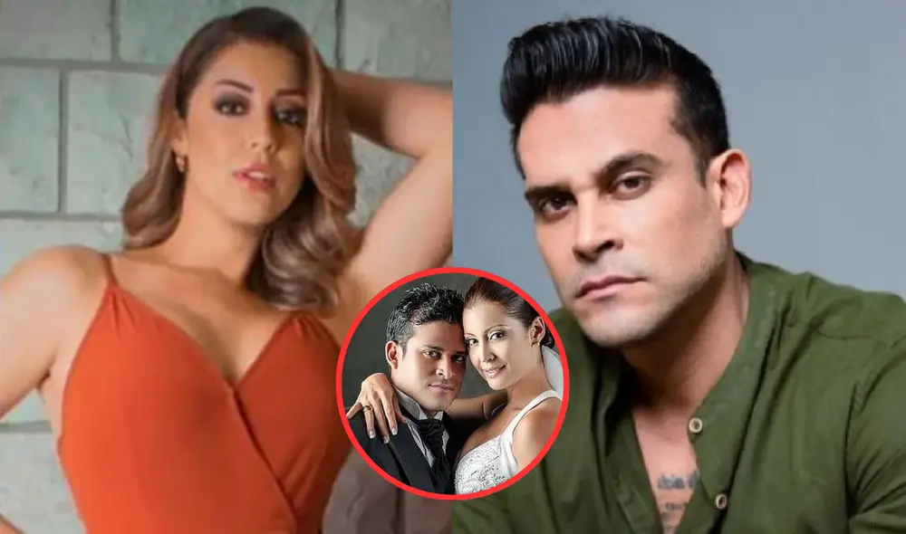 Christian Domínguez señaló que se casó "ante Dios" en Cuba con Karla Tarazona. Foto: Composición Lr
