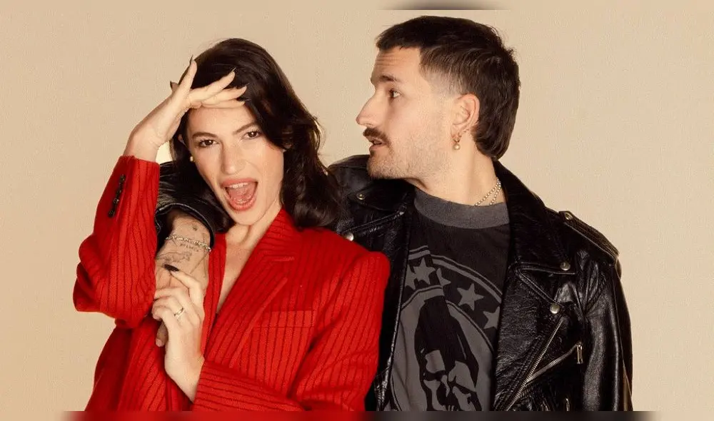 Ricky Montaner y su esposa Stef. Los seis episodios de 'Los Montaner' ya están disponibles en DIsney+. Foto: difusión