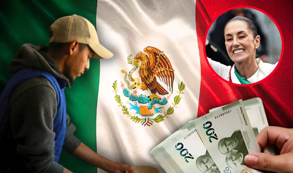 El gobierno de México anuncia un aumento en el salario mínimo, que comenzará a regir el 1 de enero de 2025, buscando mejorar el poder adquisitivo de los trabajadores. Foto: composición LR/Freepik/EFE El gobierno de México anuncia un aumento en el salario mínimo, que comenzará a regir el 1 de enero de 2025, buscando mejorar el poder adquisitivo de los trabajadores. Foto: composición LR/Freepik/EFE
