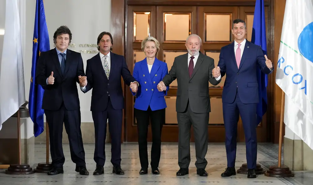 El anuncio se realizó en el Edificio del Mercosur. Foto: La nación