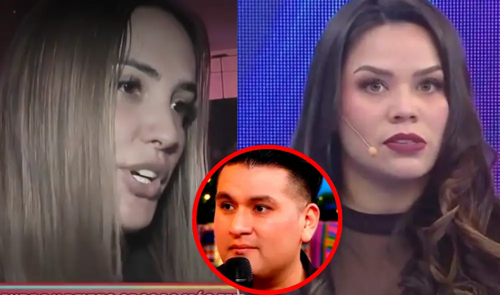 Cassandra Sánchez y Deyvis Orosco estuvieron en la polémica tras declaraciones de Andrea San Martín. Foto: Composición LR/Captura América TV/Captura ATV