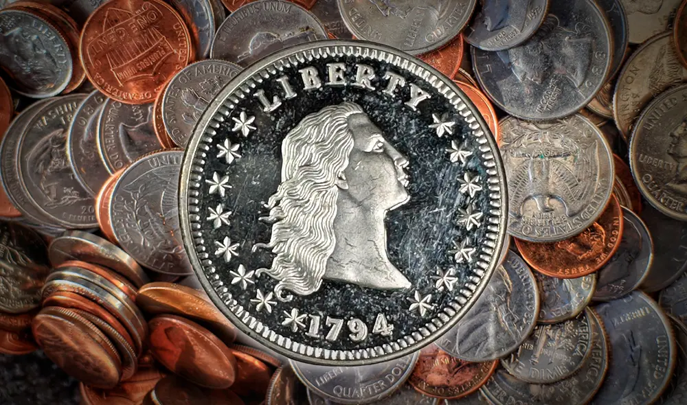 La moneda de 1 dólar de Lady Liberty puede 10 millones de dólares, debido a su importancia histórica. Foto:  Composición LR