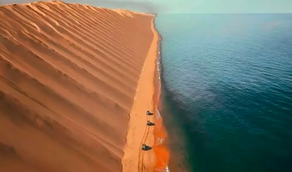 En este lugar las impresionantes dunas se funden con las aguas del Atlántico. Foto: Panorama