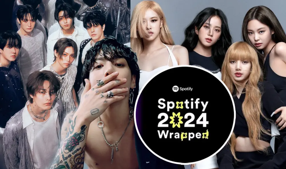 Los integrantes de BTS se encuentran entre los mejores artistas del 2024. Foto: composición LR/difusión