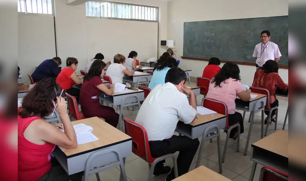 Docentes del Perú podrán optar por un ascenso en la Escala Magisterial. Foto: Andina
