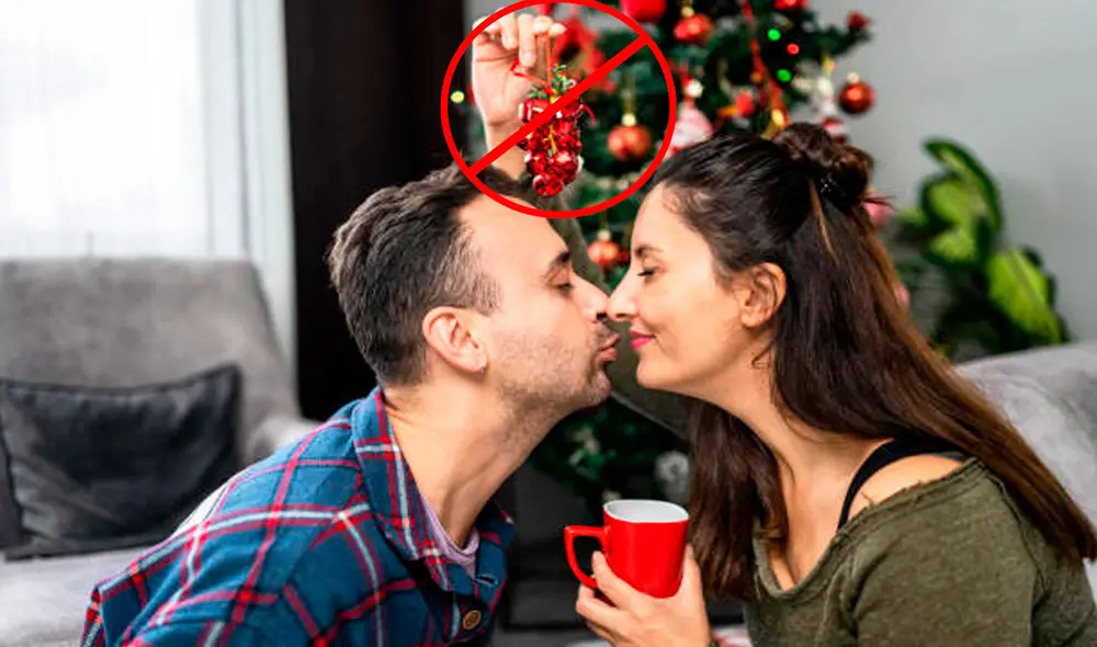 En Estados Unidos, el muérdago se cuelga tradicionalmente en los marcos de las puertas o en los salones como símbolo de amor y prosperidad. Foto: Sobre Historia En Estados Unidos, el muérdago se cuelga tradicionalmente en los marcos de las puertas o en los salones como símbolo de amor y prosperidad. Foto: Sobre Historia