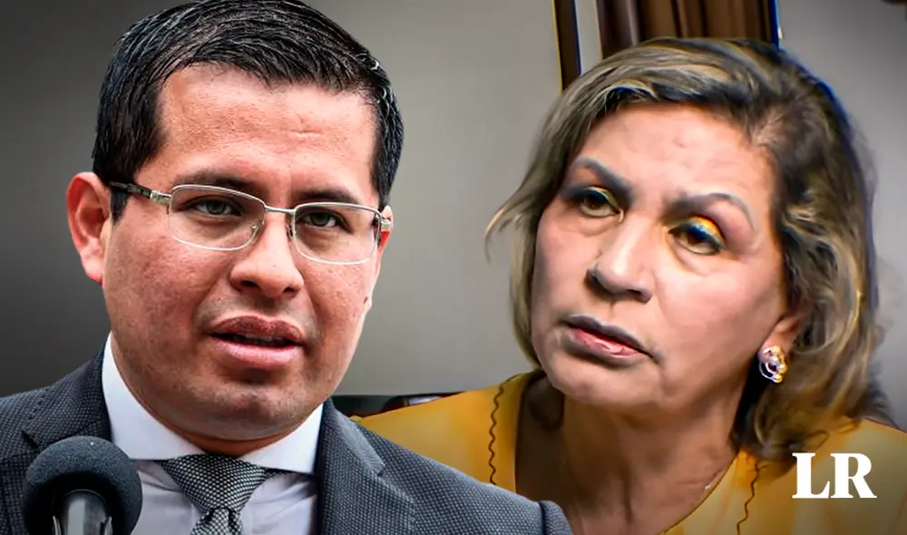 Benji Espinoza menciona que convenció a la fiscal Elizabeth Peralta de cumplir con la disposición del Poder Judicial. Foto: composición LR
