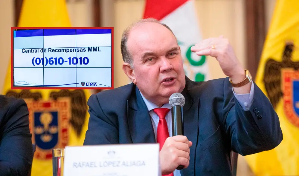 La Municipalidad de Lima implementa esta nueva medida a fin de contar con la colaboración de los ciudadanos en la lucha contra la delincuencia/Composición LR/Foto: MML