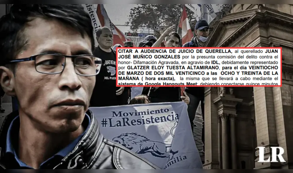 En enero de este año, el Poder Judicial condenó a Juan Muñico a 1 año y 6 meses de pena efectiva. Foto: Composición/LR