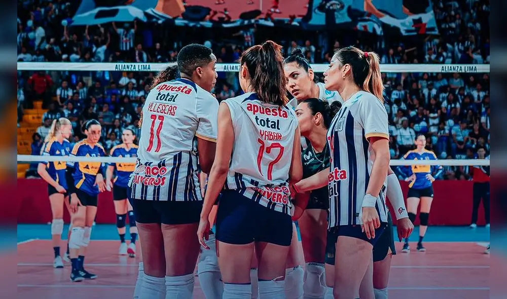 Alianza Lima es el actual campeón de la Liga Peruana de Vóley Femenino. Foto: Alianza Lima
