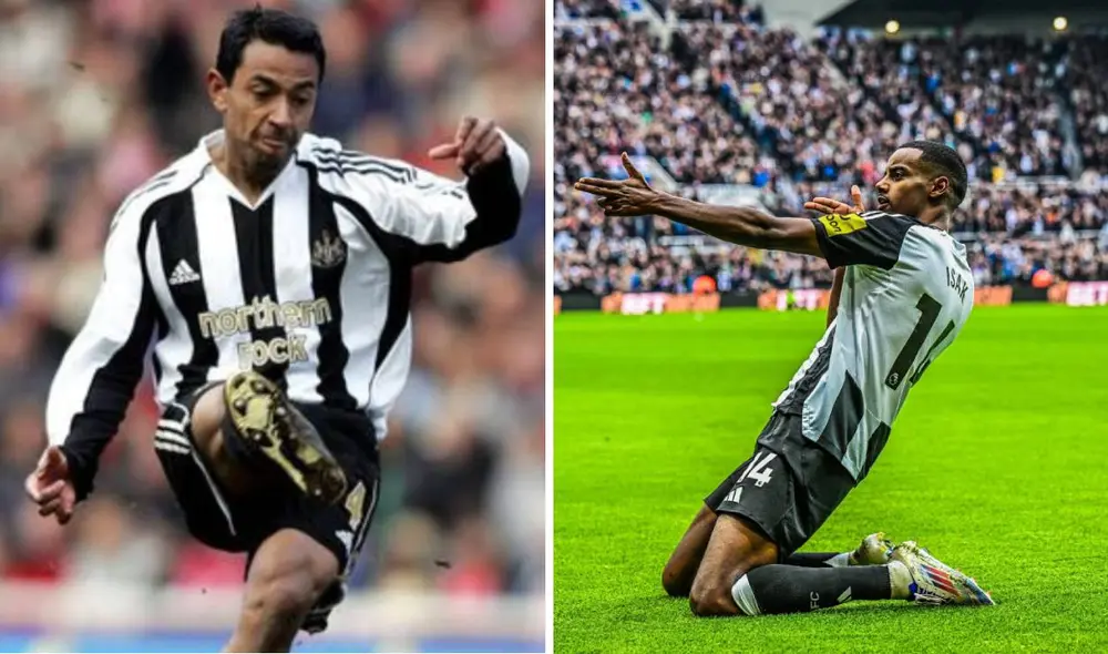 Nolberto Solano es una de las grandes figuras en la historia del Newcastle. Foto: AFP