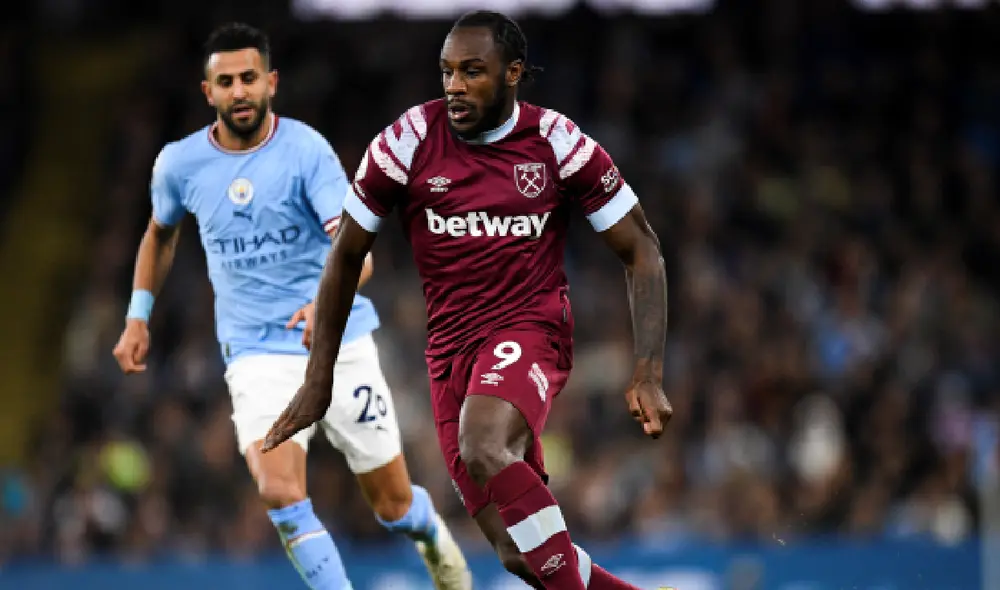 Michail Antonio es internacional con la selección de Jamaica. Foto: AFP Michail Antonio es internacional con la selección de Jamaica. Foto: AFP