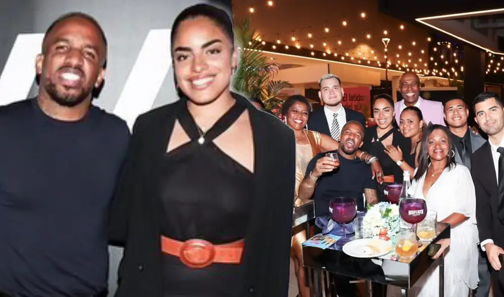 Jefferson Farfán celebró este logro junto con su familia. Foto: composición LR/Instagram/adrianofk