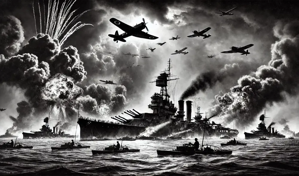 Pearl Harbor Day in US 2024. Picture: composition LR
