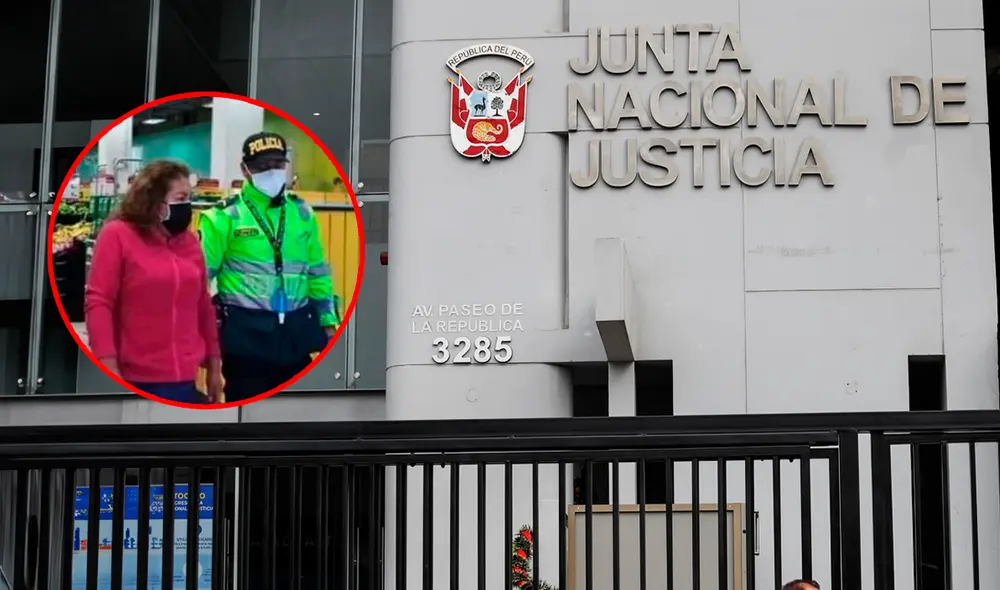 Cámaras de seguridad mostraron a la acusada ingresando 2 veces al supermercado, intentando llevarse productos sin realizar un nuevo pago. Foto: LR. Cámaras de seguridad mostraron a la acusada ingresando 2 veces al supermercado, intentando llevarse productos sin realizar un nuevo pago. Foto: LR.