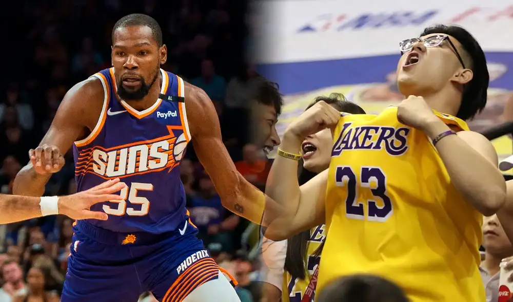 Los Phoenix Suns, liderados por Kevin Durant, jugarán pretemporada 2025 en China | Composición: Ariana Espinoza Los Phoenix Suns, liderados por Kevin Durant, jugarán pretemporada 2025 en China | Composición: Ariana Espinoza