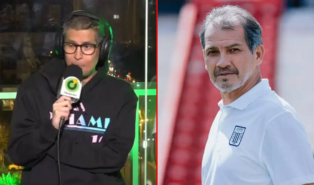 Erick Osores alabó a Franco Navarro como jugador; sin embargo, considera que no ganó nada importante como entrenador. Foto: composición LR/captura/Alianza Lima