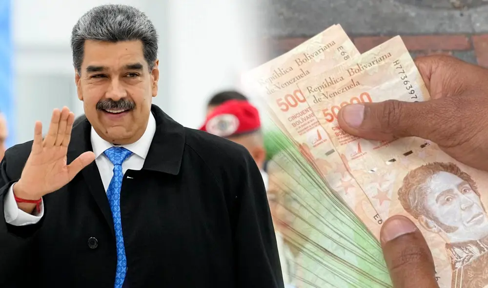 El bono especial de 235 bolívares llegó a través del Sistema Patria. Foto: composición LR/EFE/Voz de América