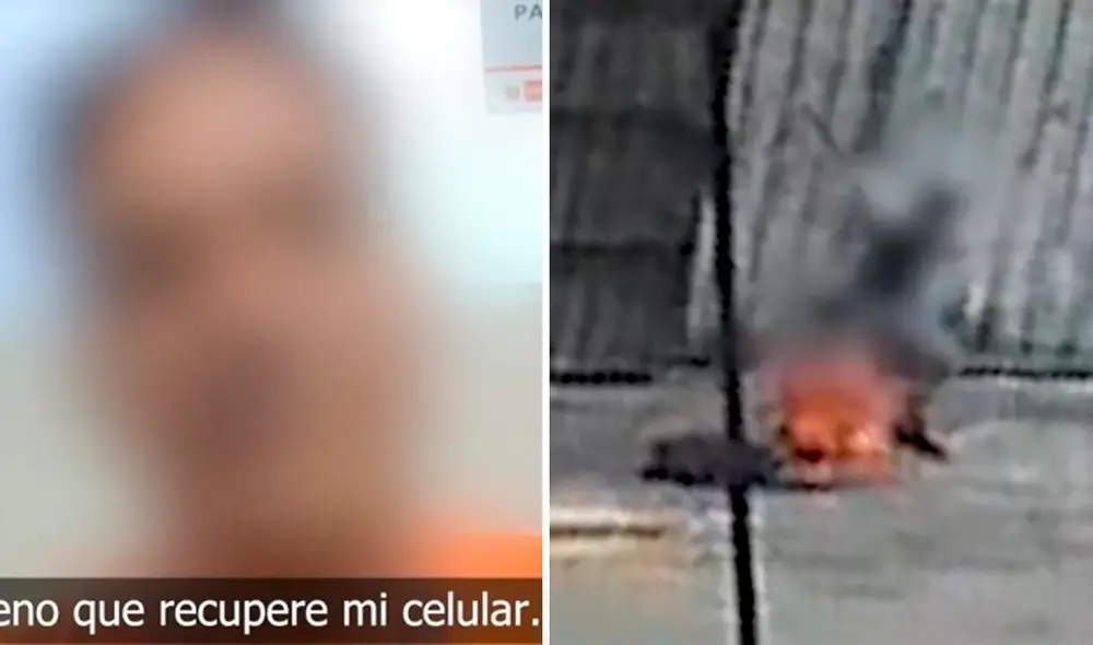 Menores tenían antecedentes de hurto. Foto: composición Jazmín Ceras LR/captura América TV