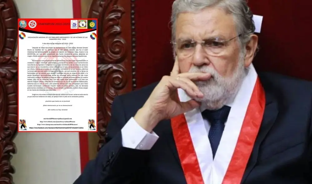 Los dichos de Blume despertaron el rechazo de ciertos sectores de la sociedad | Composición: LR.