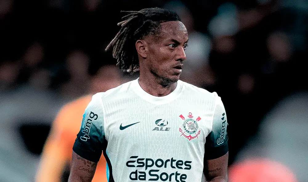 André Carrillo llegó a Corinthians desde Al-Qadisiyah. Foto: difusión André Carrillo llegó a Corinthians desde Al-Qadisiyah. Foto: difusión