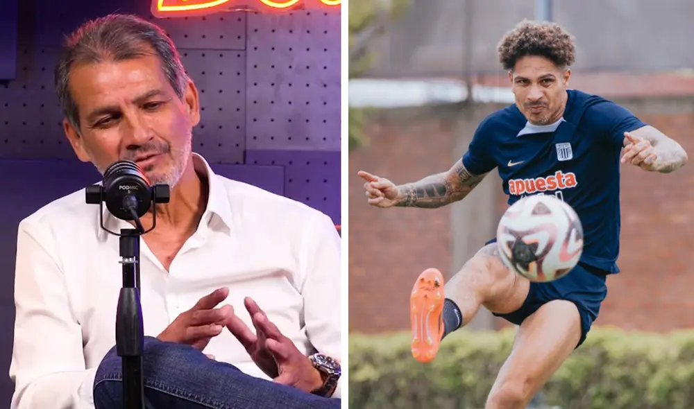 Franco Navarro reveló que habló con Paolo Guerrero y este le dijo que estaba "feliz" en el club blanquiazul. Foto: composición de LR/captura de YouTube/Alianza Lima