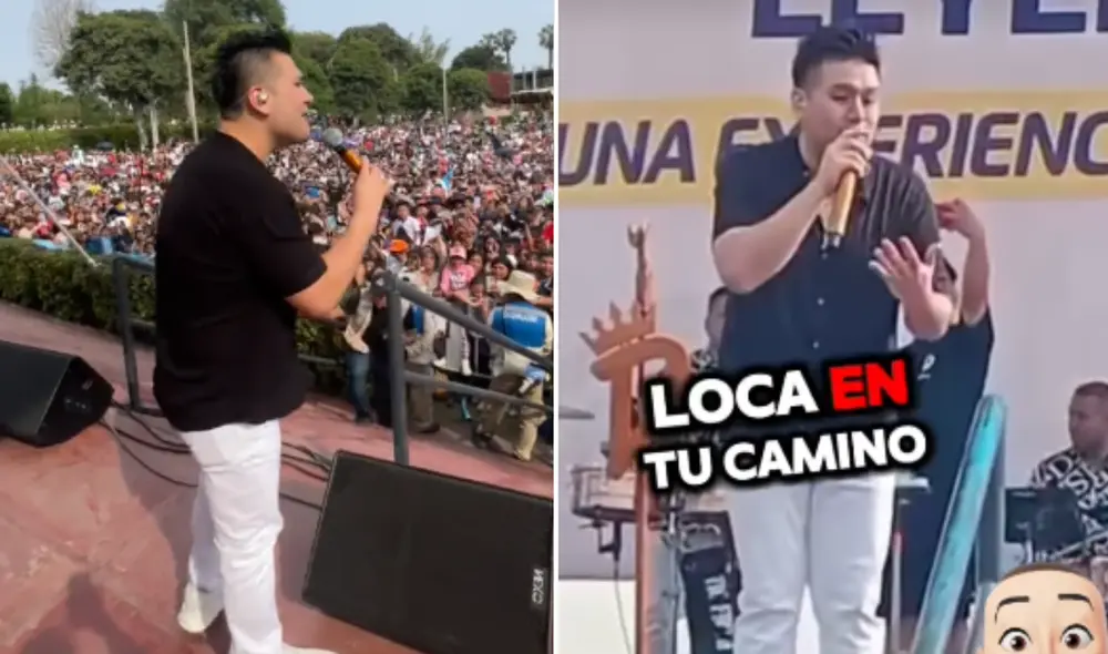 Deyvis Orosco se presentó en el Parque de las Leyendas. Foto: composición LR/Instarandula/TikTok/deyvisorosco