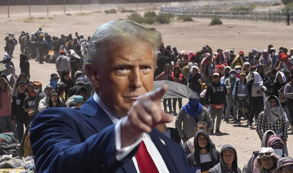 La seguridad fronteriza y la implementación de medidas para detener el flujo migratorio irregular son otros temas centrales en el debate sobre la reforma migratoria. Foto: composición LR/CNN/La Nación