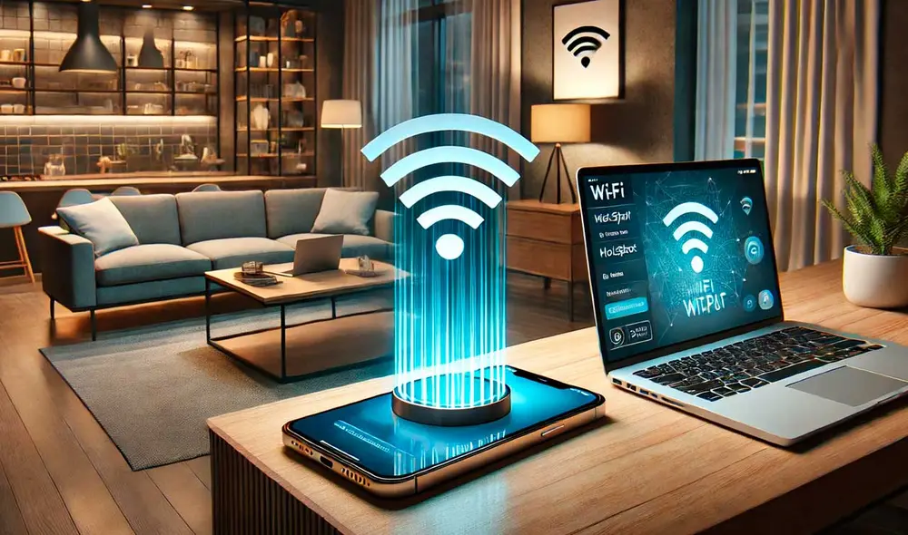 Un repetidor suele ser un dispositivo costoso. Por suerte, puedes usar un teléfono para cumplir su función. Foto: ChatGPT/La República