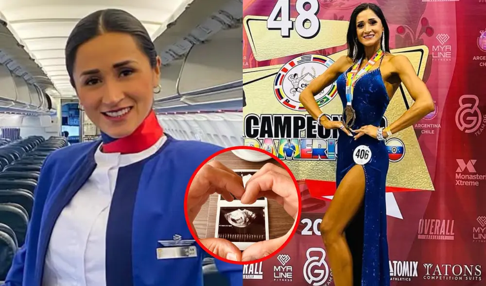 Vivian Baella se desempeña como tripulante de cabina. Foto: composición LR/Instagram/vivianbaella Vivian Baella se desempeña como tripulante de cabina. Foto: composición LR/Instagram/vivianbaella