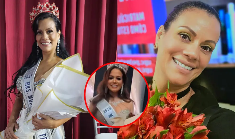 Karina Buitrón se enfrentó a Flor polo en la final, quien terminó con el título de Miss Turismo. Foto: composición LR/Instagram/mrs.mundolatinaperu_2025 Karina Buitrón se enfrentó a Flor polo en la final, quien terminó con el título de Miss Turismo. Foto: composición LR/Instagram/mrs.mundolatinaperu_2025