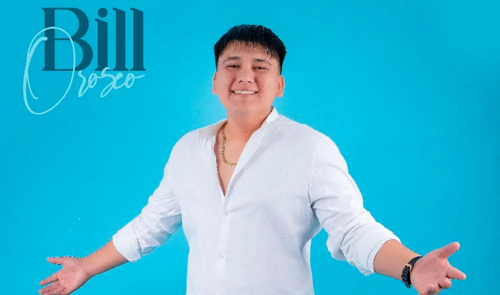 Bill Orosco expresa su emoción por el apoyo de sus seguidores y el éxito de su canción 'Triste es tu final'. Foto: difusión