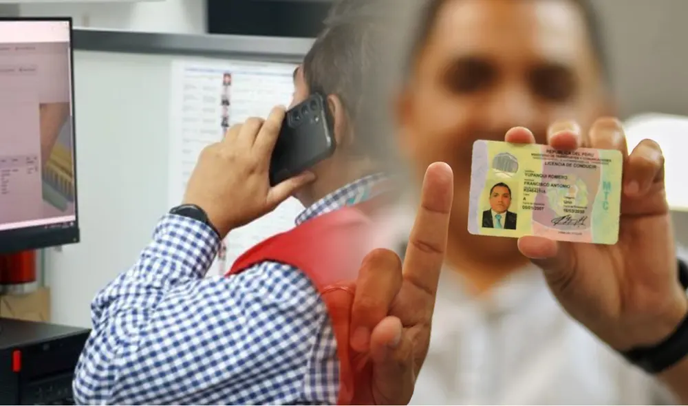 El portal web del MTC permite verificar la validación de tu propia licencia. Foto: composición LR/Andina
