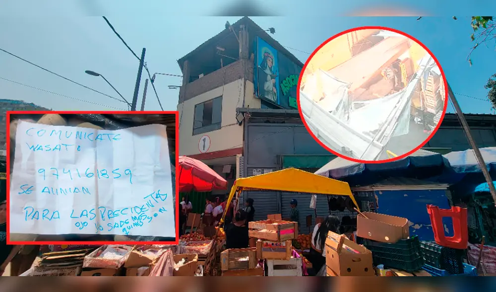 Comerciantes del Mercado Nueva Esperanza en VMT denuncian que son víctimas de extorsiones/Composición LR/Foto: Kevinn García