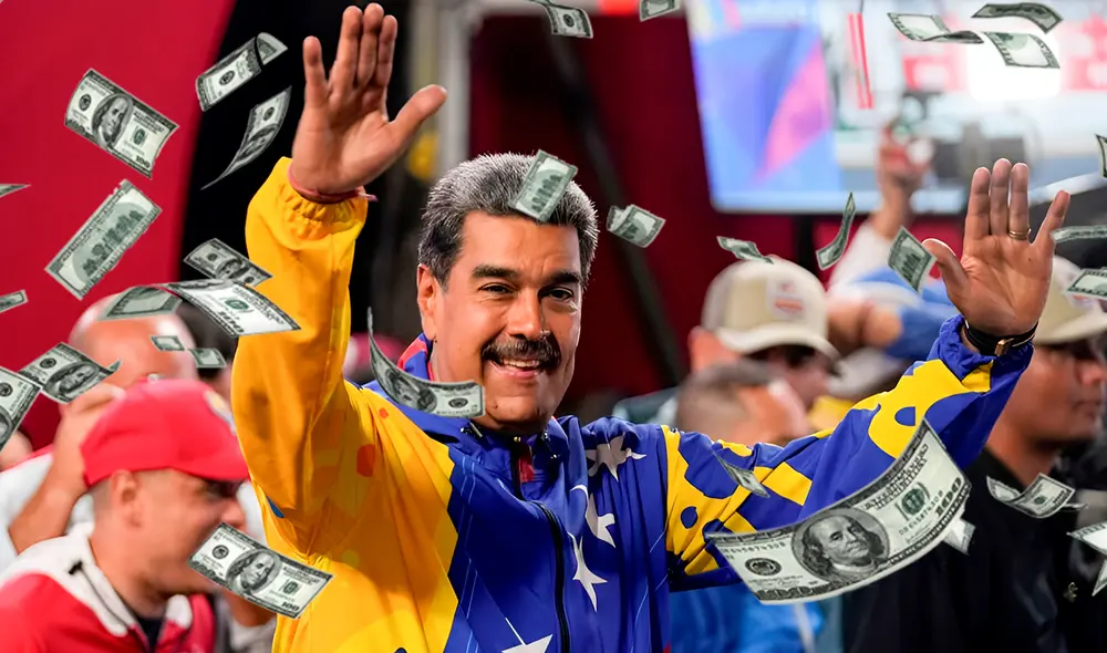 El pago de los bonos especiales en Venezuela se realizan a través del Sistema Patria. Foto: composición LR/AP