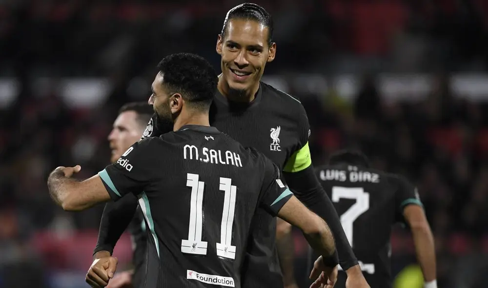 Liverpool sumó su sexta victoria consecutia en la Fase de la Liga de la Champions League. Foto: AFP Liverpool sumó su sexta victoria consecutia en la Fase de la Liga de la Champions League. Foto: AFP